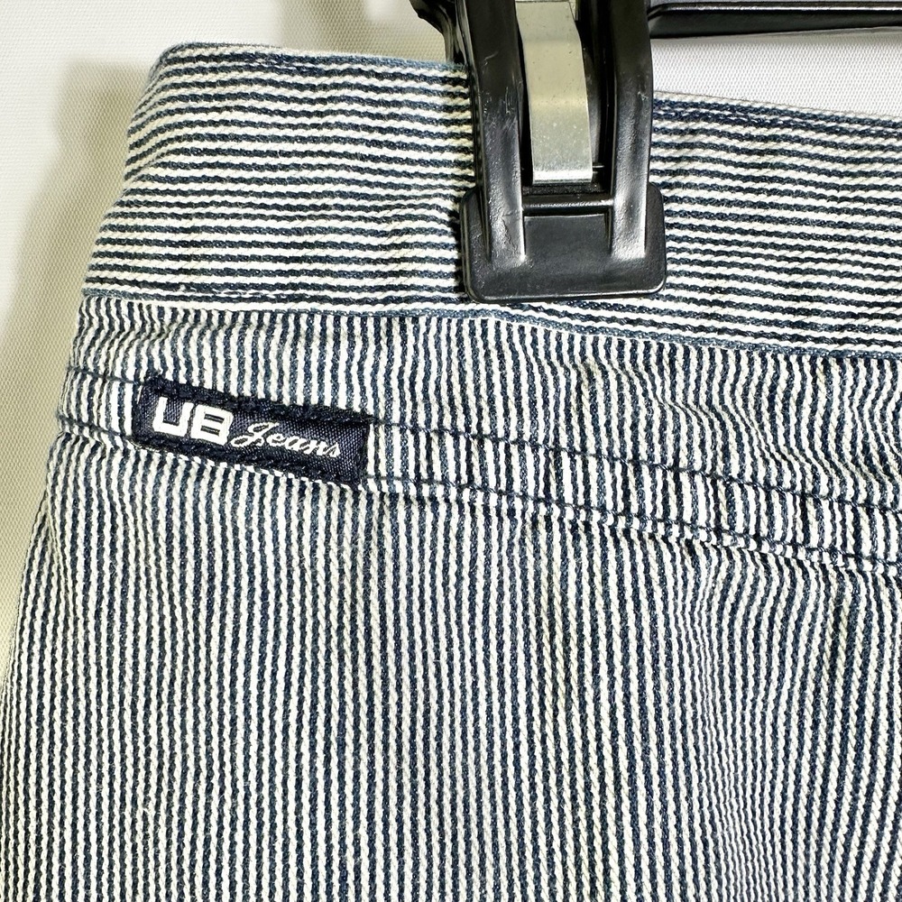 Vintage Unionbay‎ Womens Size 13 Hickory Railroad Stripe Mini Skirt Y2K - Picture 4 of 7